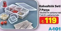 KAHVALTILIK SETİ 7 PARÇA 6X250 ML